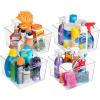 ClearSpace Clear Plastic Storage Bins – XL 8 Pack Perfect Kitchen or Pantry Organization Fridge Organizer and Storage Bins, Cabinet Organizers(8 Pack)