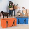 ClearSpace Heavy Duty Moving Bags or Storage Bag – Large Moving Boxes with Backpack Straps, Zippers & Handles – Perfect for Moving, College Dorm, Traveling, Camping, Christmas Decorations, 2 Pack(Multicolor)