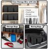 ClearSpace Heavy Duty Moving Bags or Storage Bag – Large Moving Boxes with Backpack Straps, Zippers & Handles – Perfect for Moving, College Dorm, Traveling, Camping, Christmas Decorations, 2 Pack(Black)