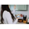 ClearSpace Plastic Pantry Organization and Food Storage Bin – Great Kitchen Storage – Fridge Organizer Bins – 4 Pack(4 Pack)