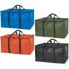 ClearSpace Heavy Duty Moving Bags or Storage Bag – Large Moving Boxes with Backpack Straps, Zippers & Handles – Perfect for Moving, College Dorm, Traveling, Camping, Christmas Decorations, 2 Pack(Multicolor)
