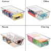 ClearSpace Pantry Organizers and Storage Bins With Lids – Snack Organizer for Pantry Shelf, Snack Storage & Snack Bin – Snack Containers for Pantry, Cabinet, Kitchen Organization and Storage