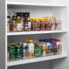 ClearSpace Plastic Pantry Organization and Storage Bins with Removable Dividers – XL Perfect Kitchen / Refrigerator/ Cabinet Organizers, 2 Pack(4 Pack XL)