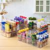 ClearSpace Plastic Pantry Organization and Storage Bins with Removable Dividers – XL Perfect Kitchen / Refrigerator/ Cabinet Organizers, 2 Pack(4 Pack XL)