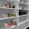 ClearSpace Plastic Storage Bins With lids, 8 Pack – Perfect Pantry Organization and Storage – Fridge Organizer, Pantry Storage Containers and Storage Bins, Cabinet Organizers(4 Pack)