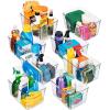 ClearSpace Plastic Storage Bins With lids, 8 Pack – Perfect Pantry Organization and Storage – Fridge Organizer, Pantry Storage Containers and Storage Bins, Cabinet Organizers(8 Pack)