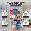 ClearSpace Stackable Storage Bins, Front Pantry Organizer, Small, 4 Pack(Small)