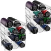 ClearSpace Water Bottle Organizer for Cabinet – Stackable Water Bottle Holder for Cabinet or Wine Rack for Home Organization Storage – Drink Organizer for Fridge, Kitchen Organization, 6 Pack(8 Pack)